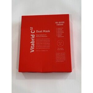 Vitabrid C12, Facial Mask, 5 sheets, Vt. C Serum+ Niacinamid